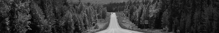 Black and White Road