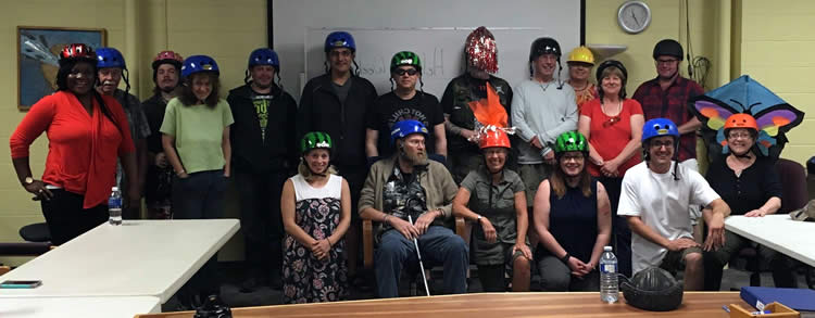 2017 Happy Helmet Contest Adult Winners